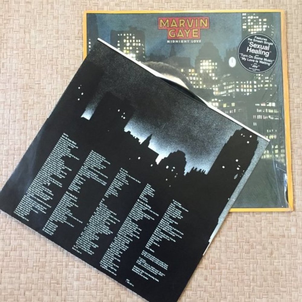 Marvin Gaye - "Midnight Love" Vinyl LP - Picture 3 of 4